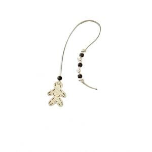 NEW HENRY BEGUELIN women's little men bag charms in white
